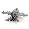 Фото 4 - Збірна металева 3D модель F/A-18 Super Hornet, Metal Earth (MMS459)