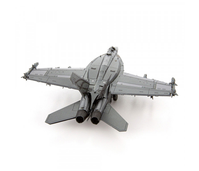 Металлическая сборная 3D модель F/A-18 Super Hornet, Metal Earth (MMS459)