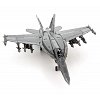 Фото 6 - Збірна металева 3D модель F/A-18 Super Hornet, Metal Earth (MMS459)