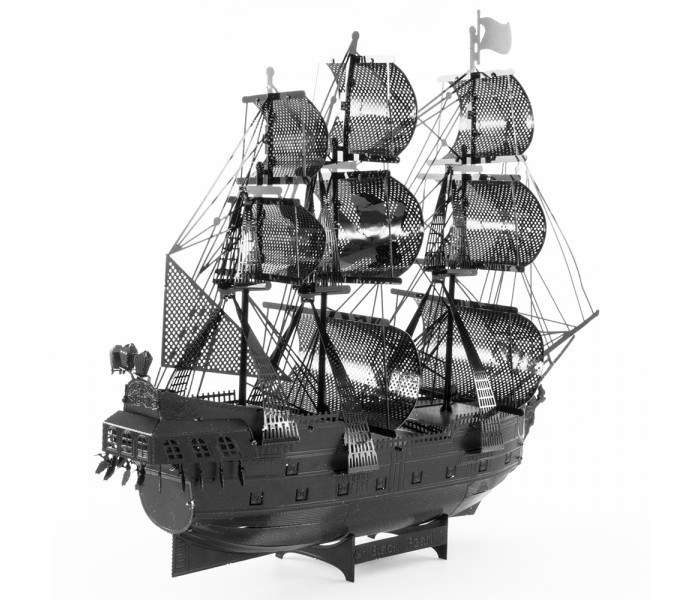 Збірна металева 3D модель Black Pearl (Black Version), Metal Earth (ICX016B)