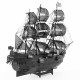 Збірна металева 3D модель Black Pearl (Black Version), Metal Earth (ICX016B)