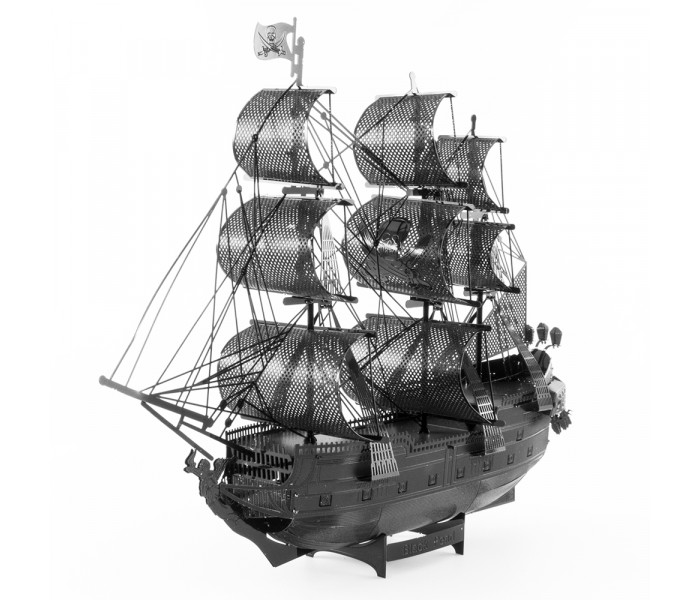 Збірна металева 3D модель Black Pearl (Black Version), Metal Earth (ICX016B)