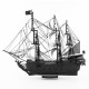 Збірна металева 3D модель Black Pearl (Black Version), Metal Earth (ICX016B)