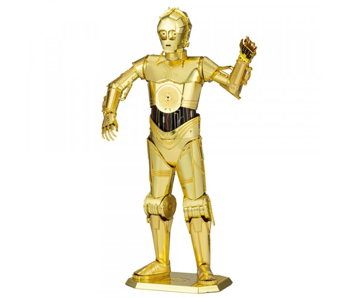 Металлическая сборная 3D модель C-3PO, Metal Earth (ICX229)
