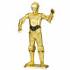 Металлическая сборная 3D модель C-3PO, Metal Earth (ICX229)