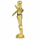 Металлическая сборная 3D модель C-3PO, Metal Earth (ICX229)