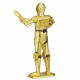 Металлическая сборная 3D модель C-3PO, Metal Earth (ICX229)