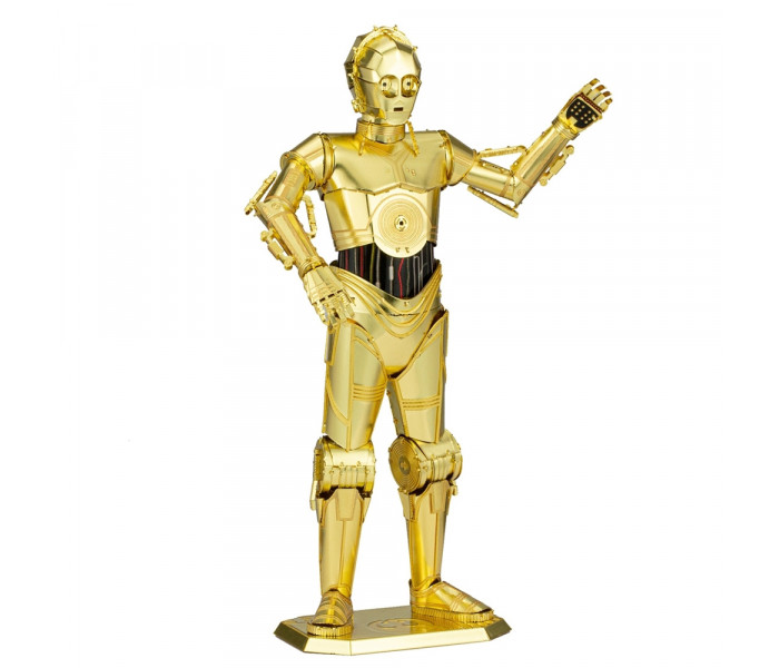 Металлическая сборная 3D модель C-3PO, Metal Earth (ICX229)