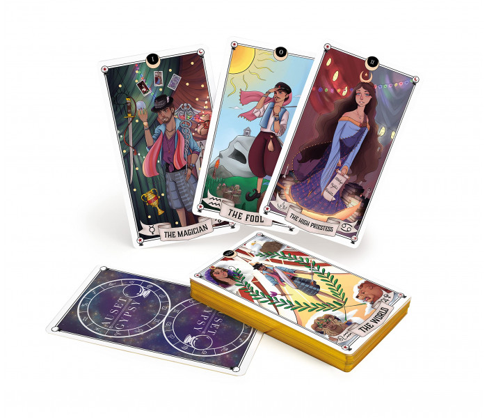 Цыганское Таро Аузет - Auset Gypsy Tarot. Schiffer Publishing
