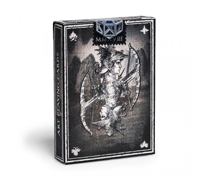 Игральные карты Leonardo MMXVIII Silver by Art Playing Cards