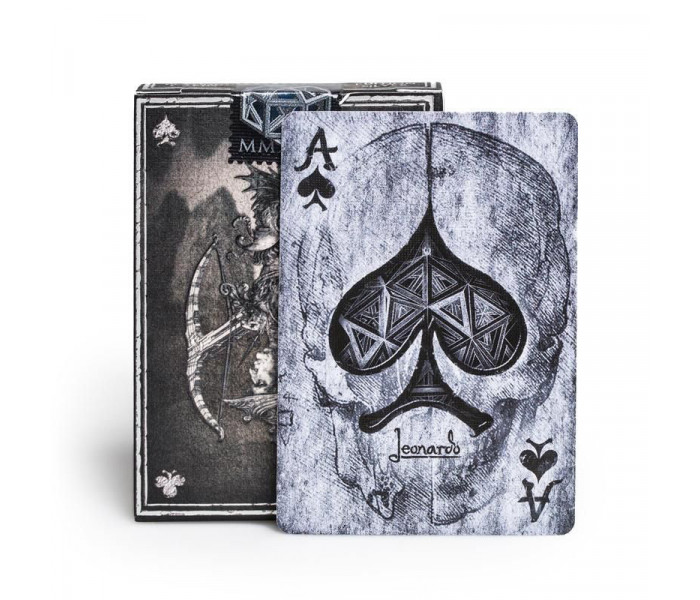Игральные карты Leonardo MMXVIII Silver by Art Playing Cards