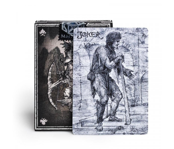 Игральные карты Leonardo MMXVIII Silver by Art Playing Cards