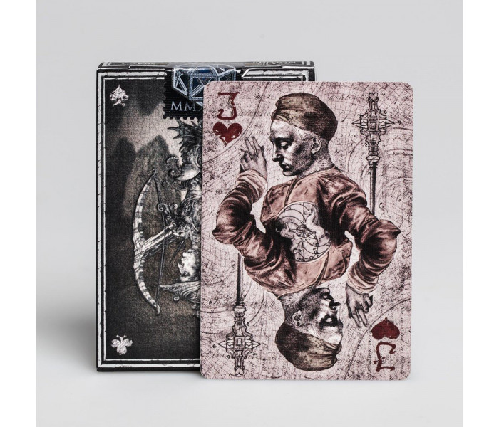 Игральные карты Leonardo MMXVIII Silver by Art Playing Cards
