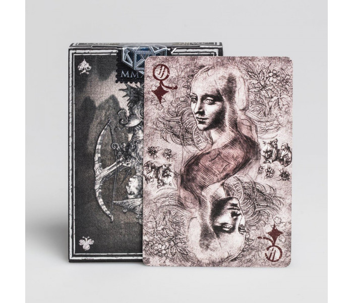 Игральные карты Leonardo MMXVIII Silver by Art Playing Cards