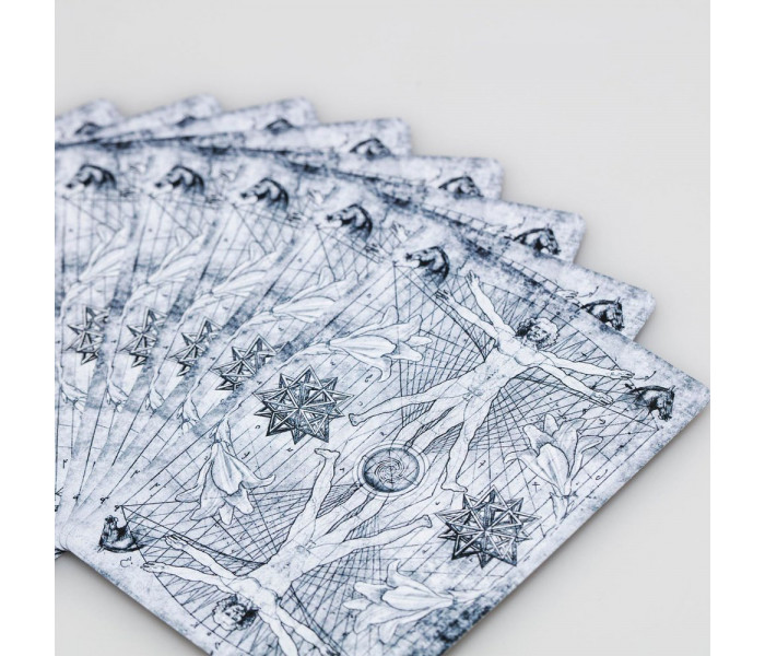 Игральные карты Leonardo MMXVIII Silver by Art Playing Cards