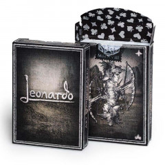 Гральні карти Leonardo MMXVIII Silver by Art Playing Cards