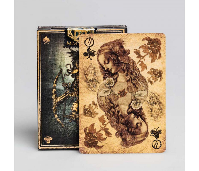 Игральные карты Leonardo MMXVIII Gold by Art Playing Cards