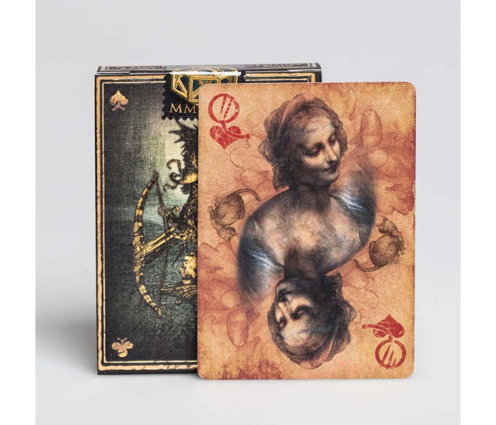 Игральные карты Leonardo MMXVIII Gold by Art Playing Cards