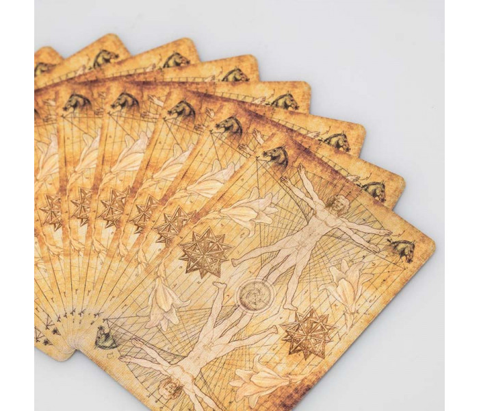 Игральные карты Leonardo MMXVIII Gold by Art Playing Cards