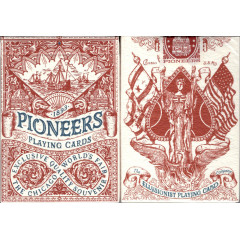 Игральные карты Pioneers Marked Red от Ellusionist
