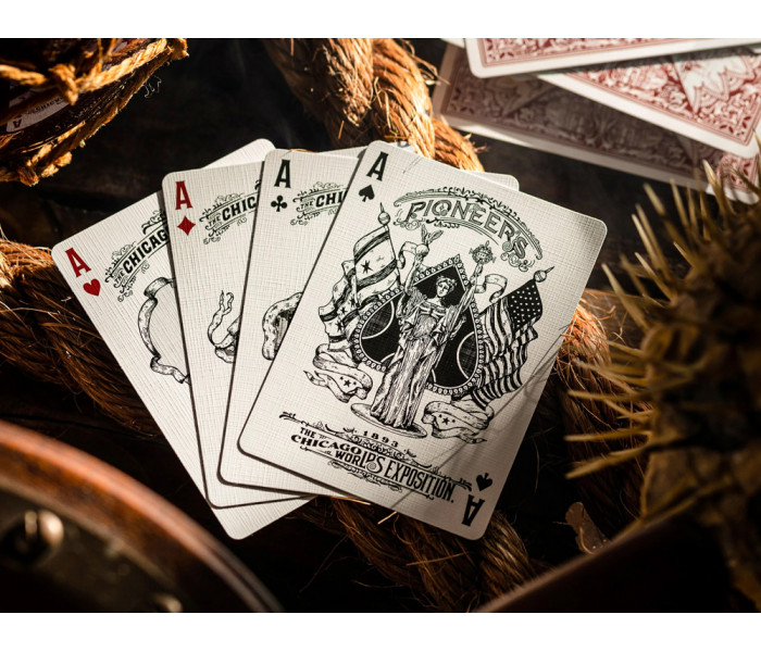 Гральні карти Pioneers Marked Blue від Ellusionist