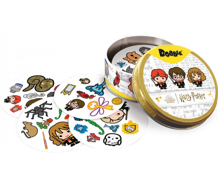 Настольная игра Dobble Harry Potter (Доббль Гарри Поттер UA). Asmodee, (DOBHP01UA) (3558380092513)
