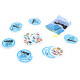 Настольная игра Dobble Waterproof (Доббль Водонепроницаемый UA). Asmodee, (DOBBEAC01UA) (3558380061298)