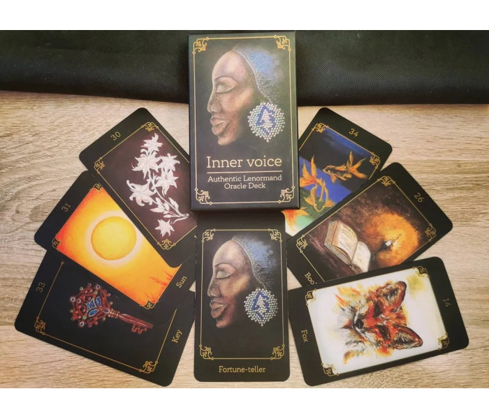 Оракул Ленорман Внутренний голос - Inner voice. Authentic Lenormand Oracle Deck