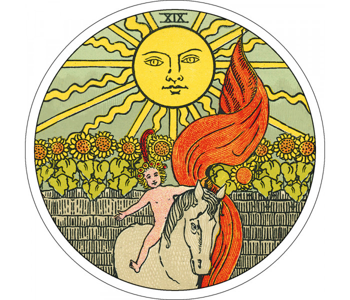 Таро 1909: круглое издание - Tarot Original 1909: Circular Edition. Lo Scarabeo