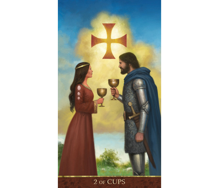 Таро Рыцарей Тамплиеров - Knights Templar Tarot. Lo Scarabeo