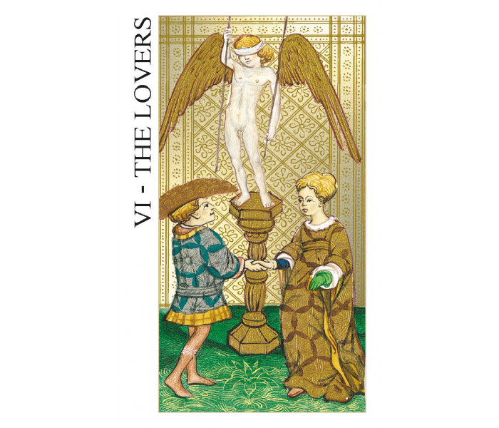 Мини таро Висконти - Mini Visconti Tarot. Lo Scarabeo