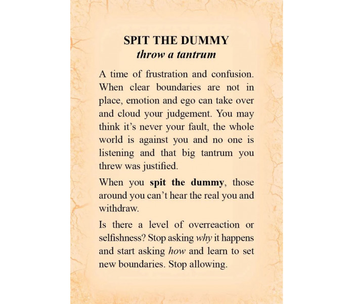 Оракул Австралійські афірмації - Aussie Affirmations Cards. Animal Dreaming