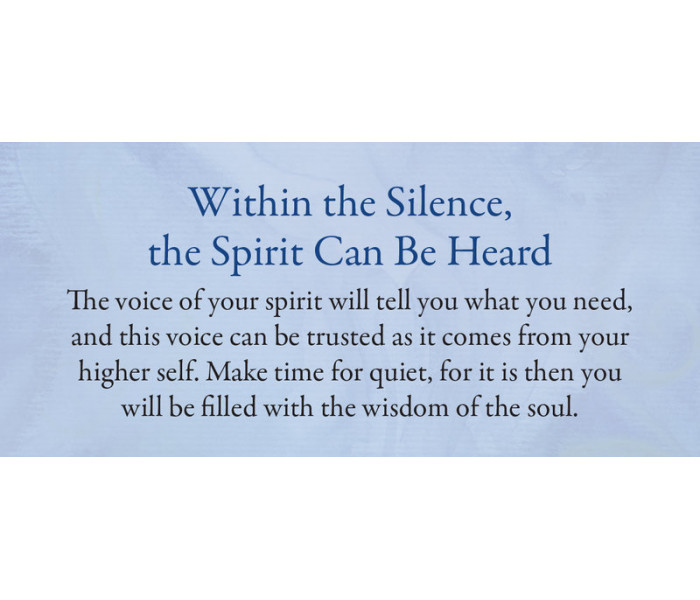 Міні Оракул Заспокійливі Натхнення - Calming Inspirations. Mini Oracle Cards. Blue Angel