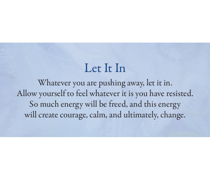 Міні Оракул Заспокійливі Натхнення - Calming Inspirations. Mini Oracle Cards. Blue Angel