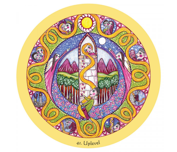 Мандала Лікуючого Оракула - Mandala Healing Oracle. Blue Angel
