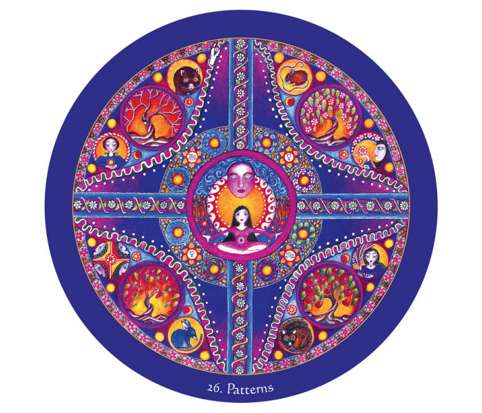 Мандала Лікуючого Оракула - Mandala Healing Oracle. Blue Angel