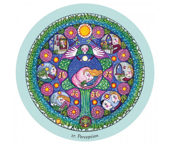 Мандала Лікуючого Оракула - Mandala Healing Oracle. Blue Angel