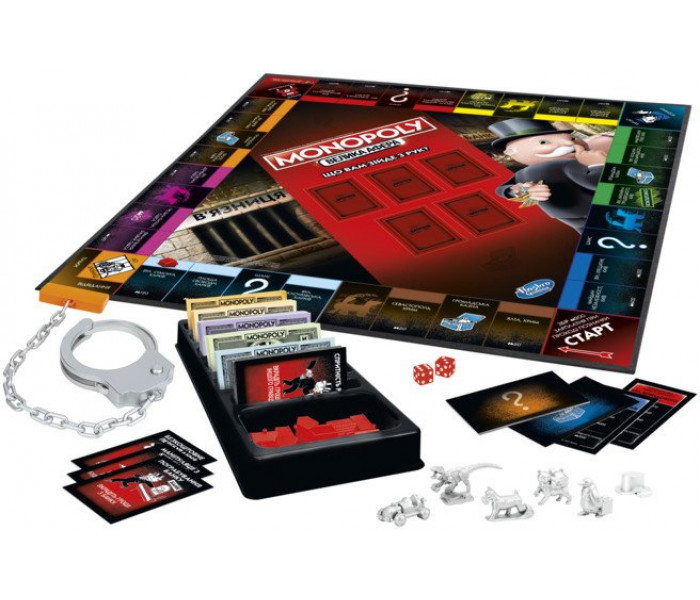 Монополія Велика афера (УКР). Hasbro (E1871 657)