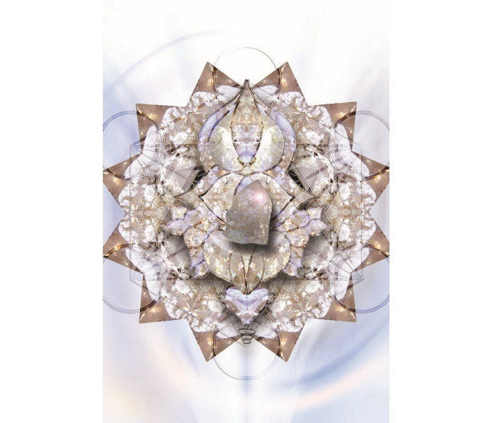 Активаційні Карти Кристалічної Мандали - Crystal Mandala Activation Cards. Blue Angel