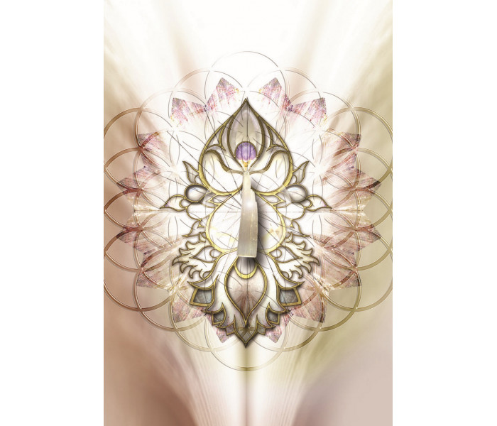 Активаційні Карти Кристалічної Мандали - Crystal Mandala Activation Cards. Blue Angel