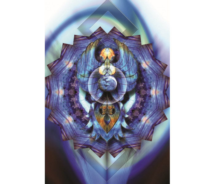 Активаційні Карти Кристалічної Мандали - Crystal Mandala Activation Cards. Blue Angel