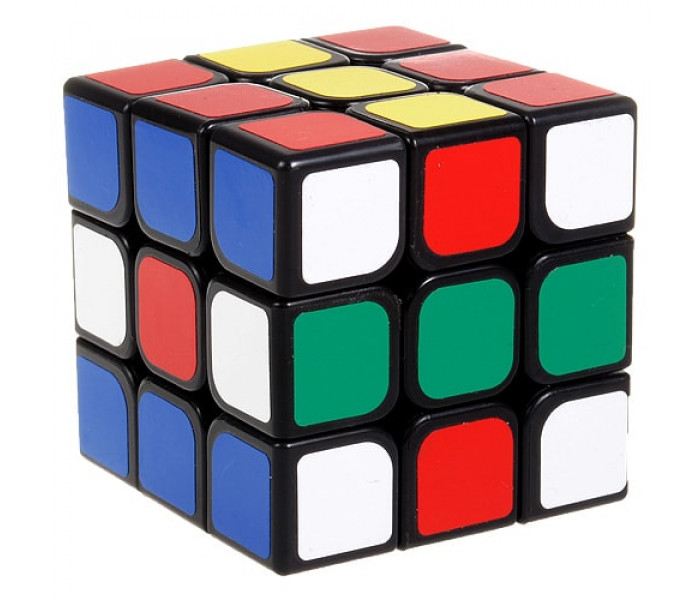 Кубик Рубіка 3х3 із чорною основою (мала коробка). Smart Cube. SC321