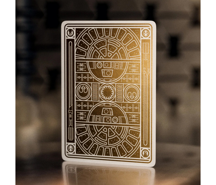 Карти Star Wars Gold Edition (foil back) by theory11