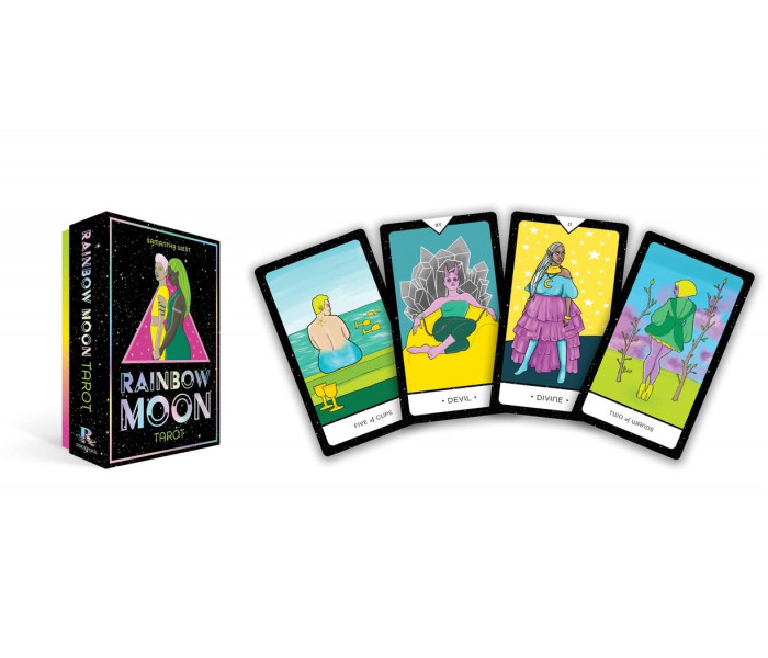 Таро Райдужного Місяця - Rainbow Moon Tarot. Rockpool Publishing