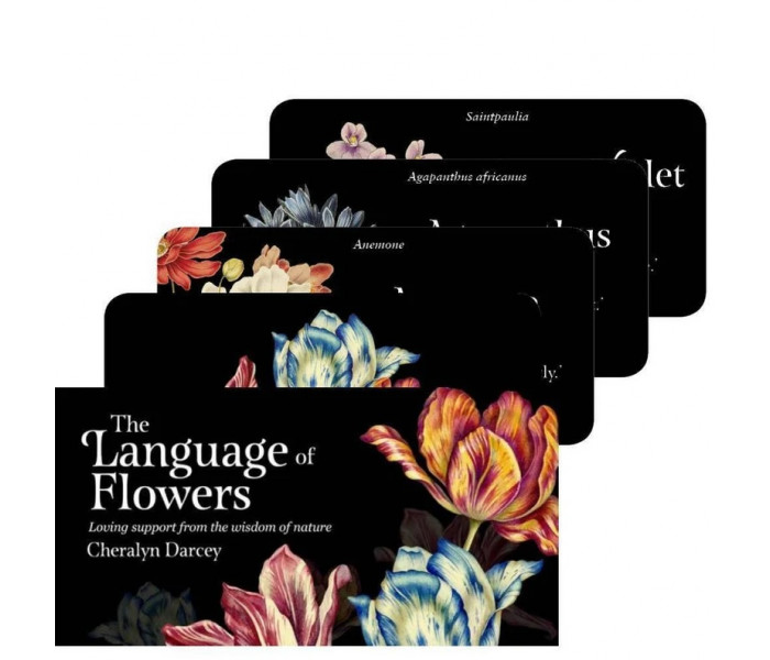 Мини Карты Язык Цветов: Любовная поддержка от мудрости природы - The Language of Flowers: Loving Support from the Wisdom of Nature. Rockpool Publishing