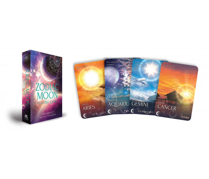 Оракул Зодиакальной Луны - Zodiac Moon Reading Cards. Rockpool Publishing