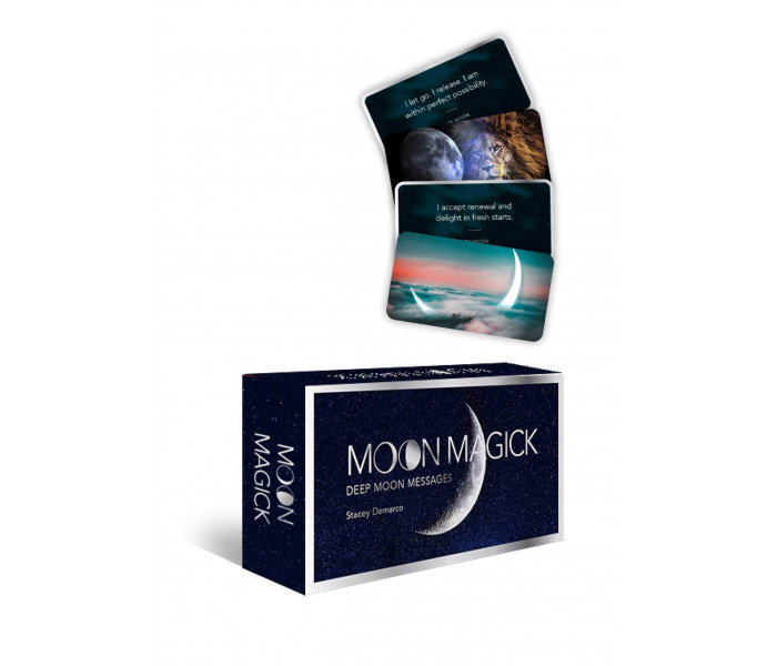 Мини Карты Лунная магия: Послания глубокой Луны - Moon Magick: Deep Moon Mini Messages. Rockpool Publishing