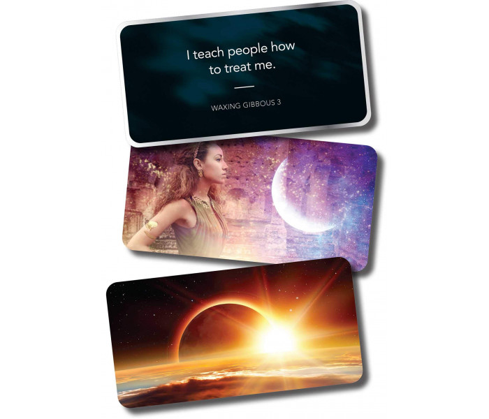 Мини Карты Лунная магия: Послания глубокой Луны - Moon Magick: Deep Moon Mini Messages. Rockpool Publishing