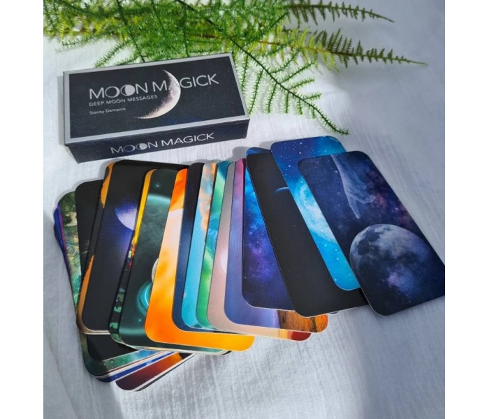 Мини Карты Лунная магия: Послания глубокой Луны - Moon Magick: Deep Moon Mini Messages. Rockpool Publishing