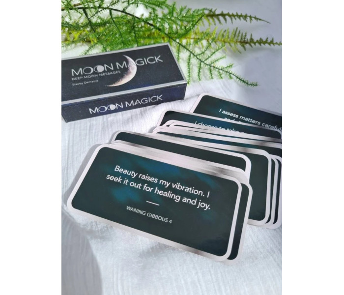 Мини Карты Лунная магия: Послания глубокой Луны - Moon Magick: Deep Moon Mini Messages. Rockpool Publishing